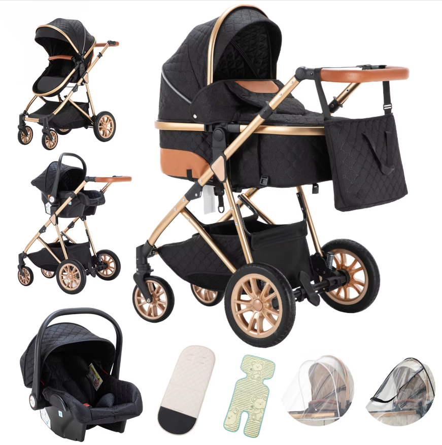 The Harmony 3 in 1 Travel System - Blue Isofix Package