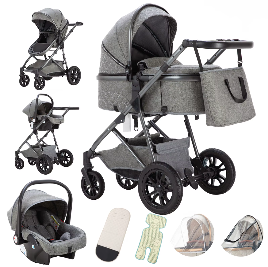 The Harmony 3 in 1 Travel System - Beige