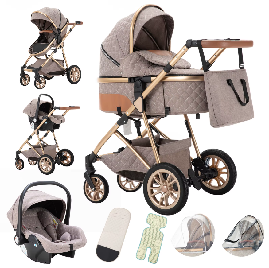 The Harmony 3 in 1 Travel System - Beige