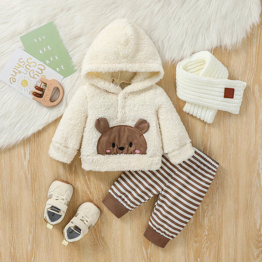 Teddy Fleece Top & Pants Set